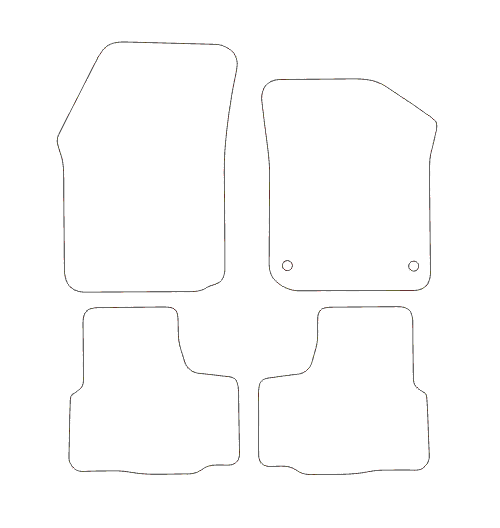 Volkswagen E-UP! Car Mats(2022 Onwards)